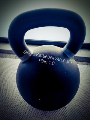 cover image of Single kettlebell strength plan 1.0